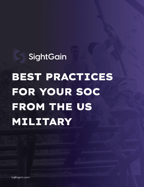 eBook about best practices for your SOC from the US Military